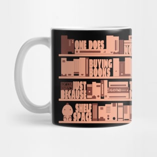 Buy Books Reading Book Shelf Mug